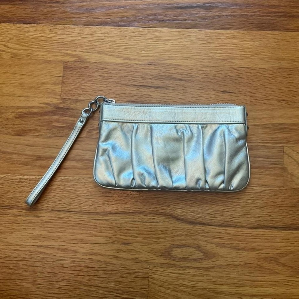 Vintage Express 2000s Metallic Clutch Preppy Diva Y2k Special Occasion